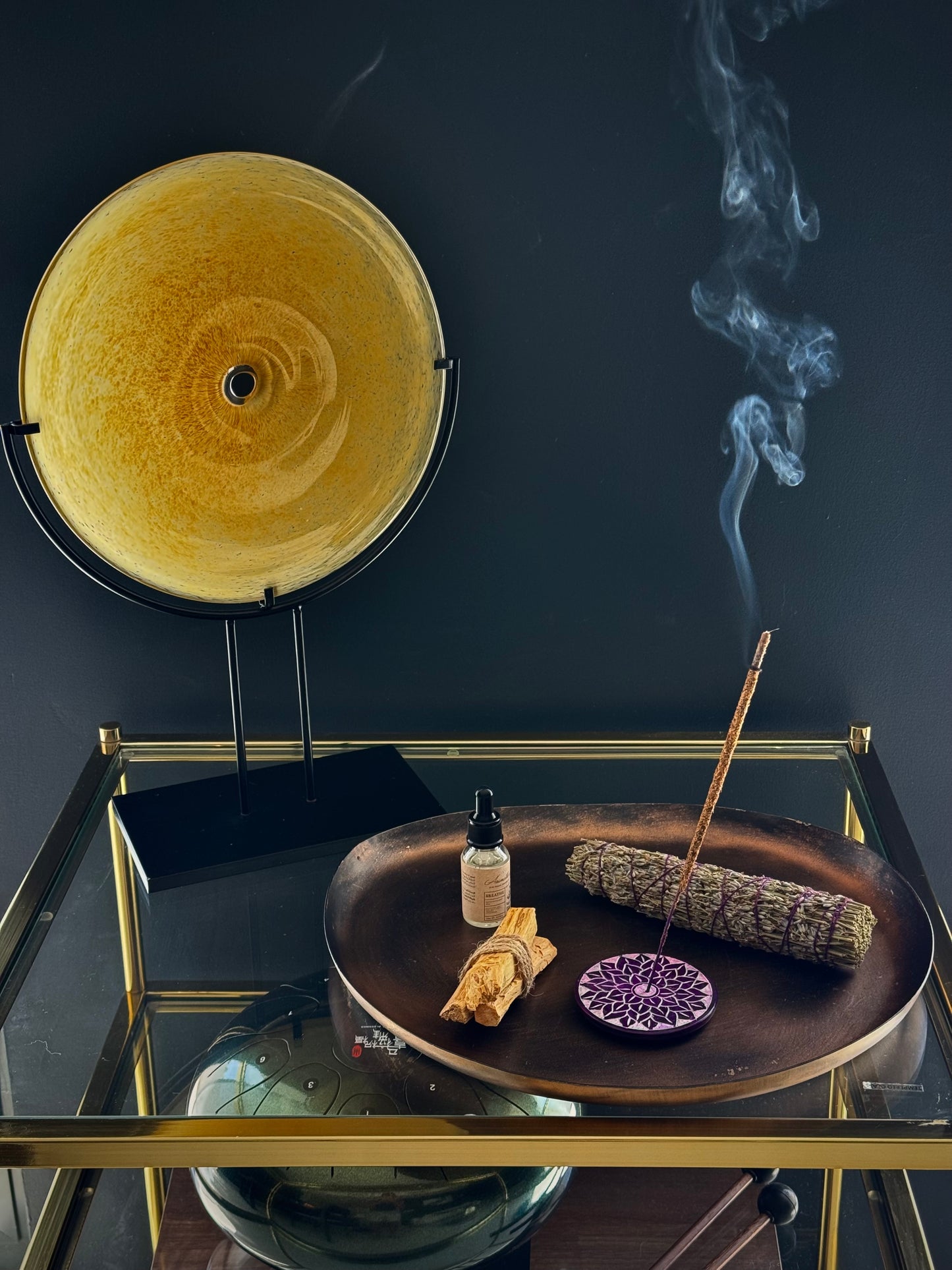 Luxury Incense Gift Box – Palo Santo & Lavender Smudge Kit (UAE Delivery)