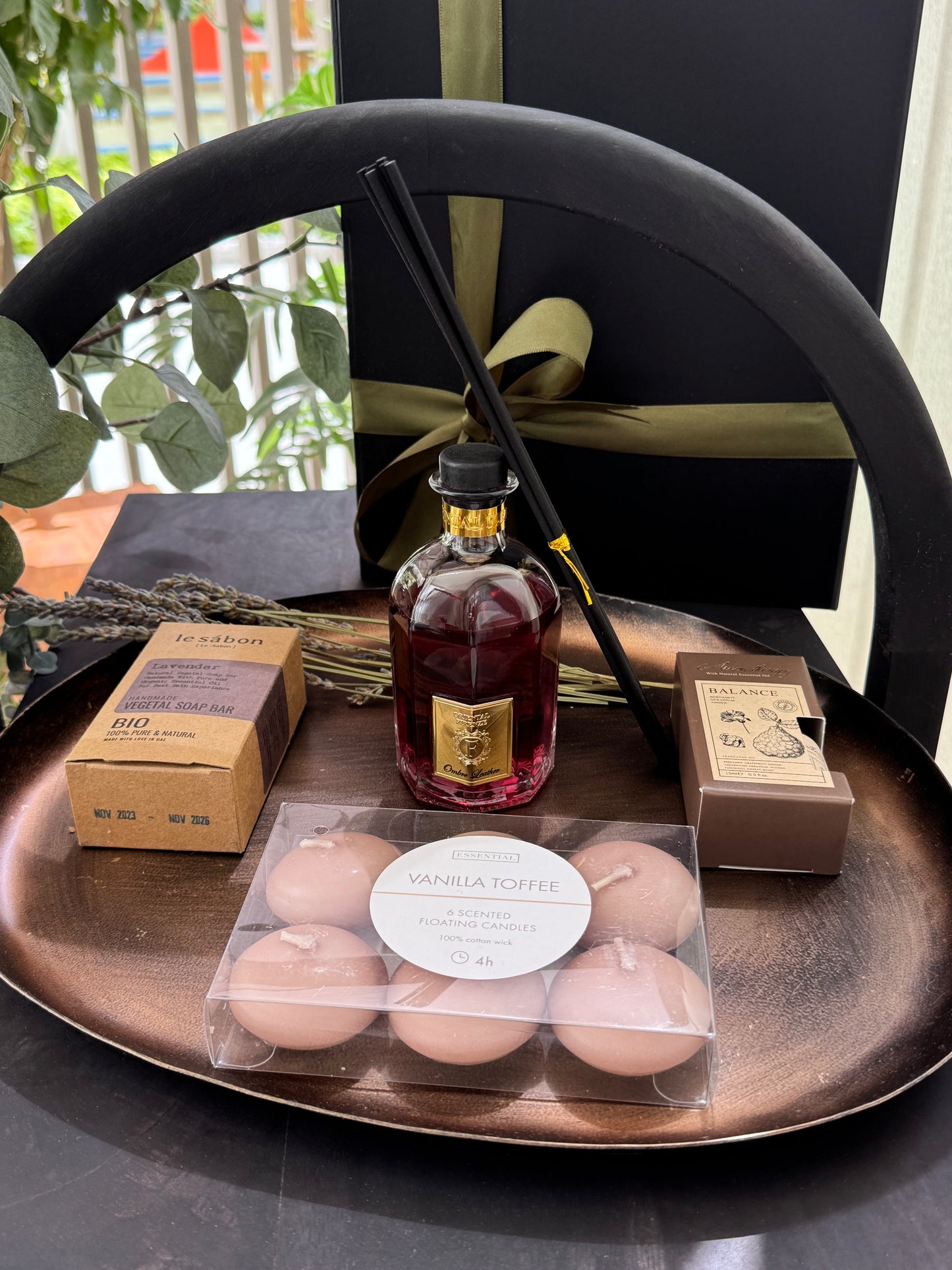 Amber Harmony – Aromatic Home Spa Box